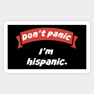 Latinos Spanish Shirt Camiseta Humor Hispanos Sticker